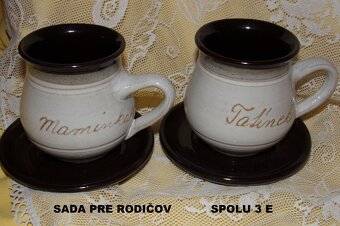 MIX KERAMIKA, HRNČEKY, ŠÁLKY, KANVIČKA, SVIETNIKY - 6