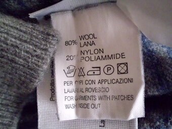 Fred Perry pánsky vlna sveter pásik L-M - 6