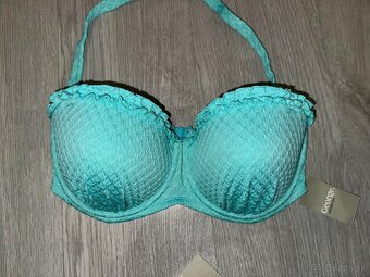 george nove tyrkysove stylove bikiny-plavky s visackou - 6