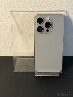 Predám Apple iPhone 15 PRO 128GB Natural Titanium - 6