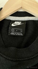 Nike Čierna bavlnená dámska mikina pulóver S 36 - 6