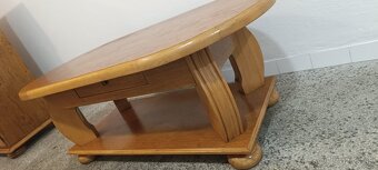 Konferenční stolek, masív, Nábytek s příběhem - 6