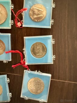 strieborne mince prof - 6