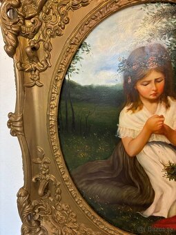 Olejomaľba na doske - 6