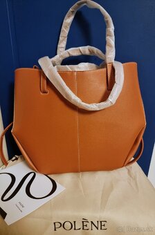 Polène Cyme Edition Textured Camel bag - 6
