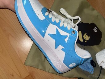 Bape Sta Patent Blue/White - 6