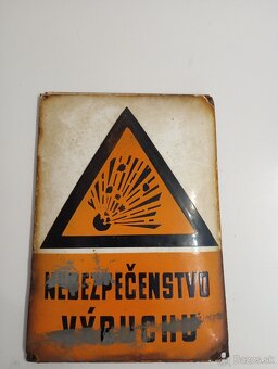 Predám smaltove staré tabuľky . - 6