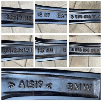Styling 791M Black R19 Bmw orig. - 6
