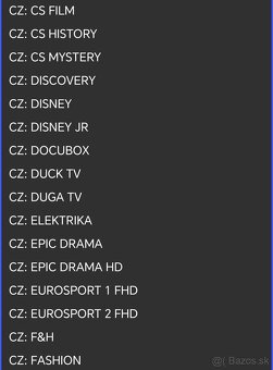 IPTV televize + Sportovní programy - 6