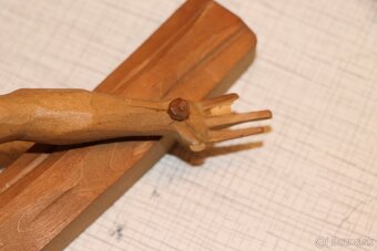 Krucifix Kříž Kristus soška domácí oltář (425B) - 6