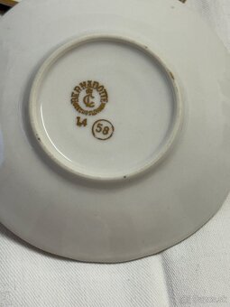 Porcelánová kávová sada zn. Bernadotte - 6