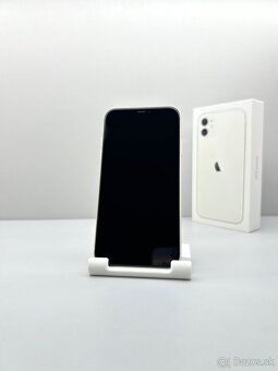 iPhone 11 WHITE TOP STAV AKO NOVÝ NOVÁ BATÉRIA 100% - 6