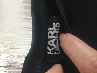 KARL LAGERFELD originál damske tricko black S/M - 6