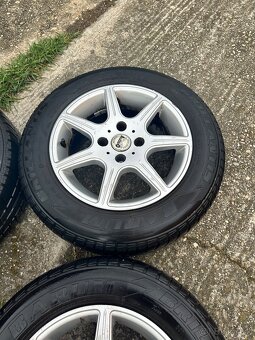 Peugeot Ford 4x108 alu disky + pneu Barum 195 65 r15 - 6