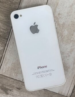 Apple iPhone 4 16GB White Top stav - 6