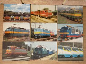 pohľadnice Trnava, lokomotívy, vlaky - 6