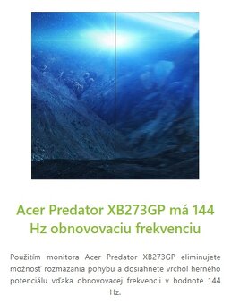 27" Acer Predator XB273GP G-SYNC IPS HDR - 6