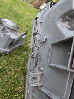 Svetla mercedes w201 HELLA s držiakom na motorček stieračov - 6