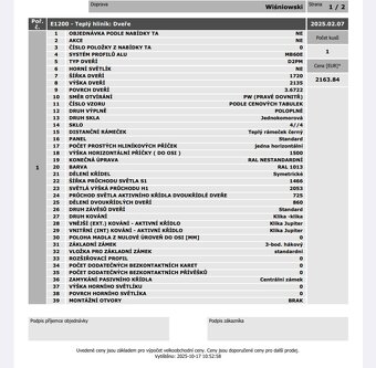 Vchodové dvere hliníkové - 6