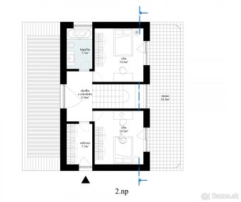 PREDAJ: Hrubá stavba rodinného domu v mestskej časti Žiliny - 6