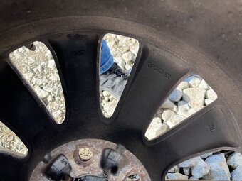 Alu disky sada R17 5x105, letné pneu 215/50 Opel Astra J - 6