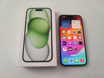 apple iphone 15 Plus 128gb Green / Batéria 92% - 6
