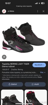 Motorkárske topánky vel.40 - 6