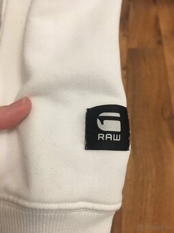 G-STAR RAW 100%original pánska mikinka white L - 6