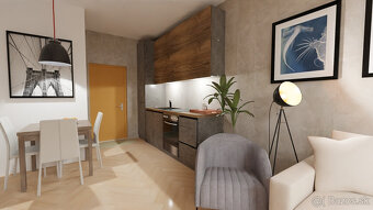 Na predaj investičný 2-izbový apartmán (nebytový priestor) v - 6