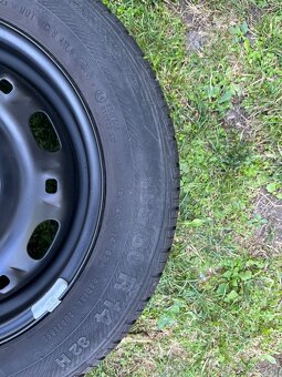 Predám 2 páry letných pneu +disky 185/60 R14 - 6