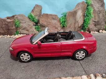 Prodám model 1:18 audi A4 B6 cabrio - 6