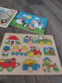 Detské puzzle,skladačky, knizky - 6