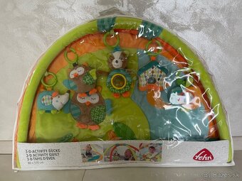 Baby Fehn podložka s hrazdičkou Forest 105x80 - 6