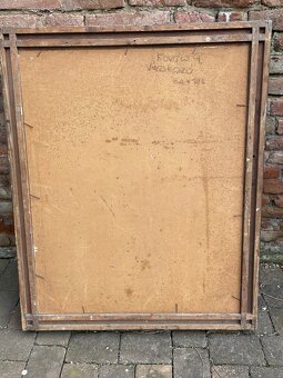 starý obraz abstrakt (veľký obraz ) - 6