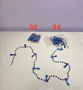 Vianočné ozdoby - modré - 6