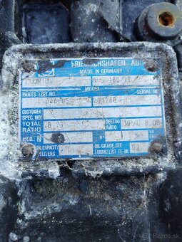 BOVA prevodovka 8st. - 6