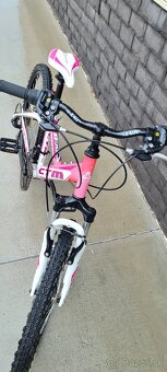REZERVOVANY ... Bicykel Ctm 24" willy pink - 6
