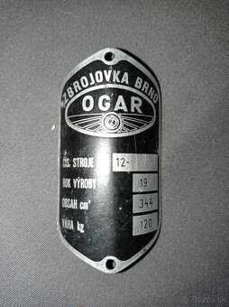 Ogar 350 štítok. - 6