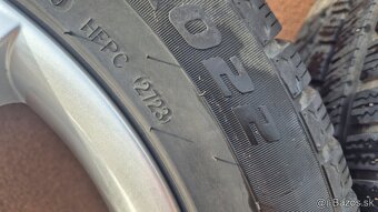 Predam originálne kolesá Škoda 5x112 r17 +zimne pneumatiky - 6
