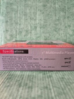 AutoradioBluetooth s vysuv.displejom a GPS - - 6