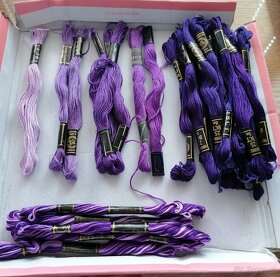 Bavlnky na vyšívanie. - 6