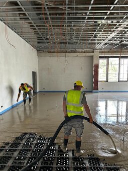 Anhydritovy poter Vranov Nad Toplou okolie miešany na stavbe - 6
