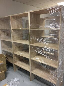 Predám knižnice, policové regále , obchodné regále NOVE 200x - 6