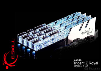 G.SKILL KIT DDR4 16GB PC 3200 (2x8GB) 16 GTRS TZ ROYAL - 6