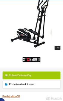 Elipticky trenažér Stormred Knight - 6