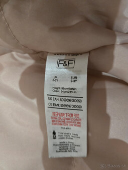 predam detsku bundu F&F 98 2-3roky - 6