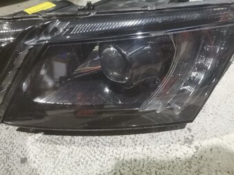 Svetlá octavia 3 facelift h7+h7 prerabka BILED - 6