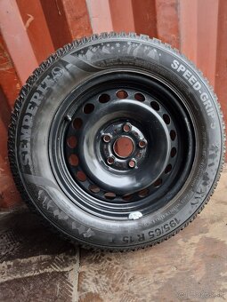 5x112 r15 kolesa disky golf octavia a3 leon zimne 195 65 15 - 6
