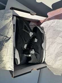 Jordan 4 Black canvas - 6