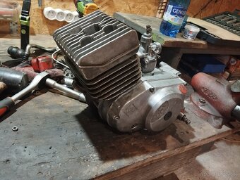 motor na Simson po GO - 6